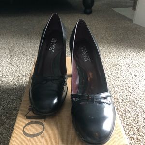 Franco Sarto black pumps 7.5